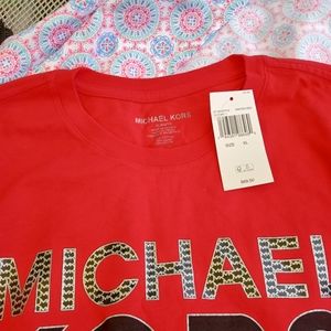 Micheal kors size XL red